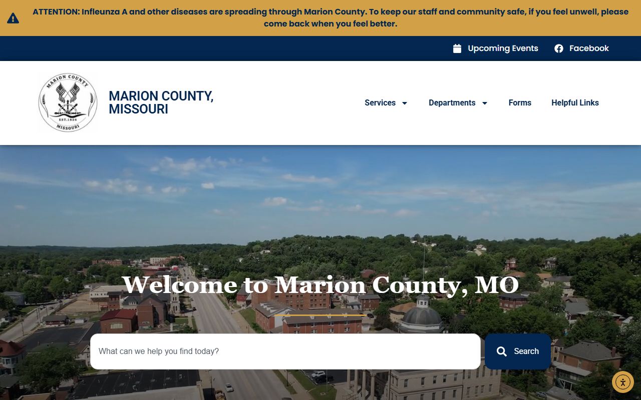 Marion County court records official county homepage