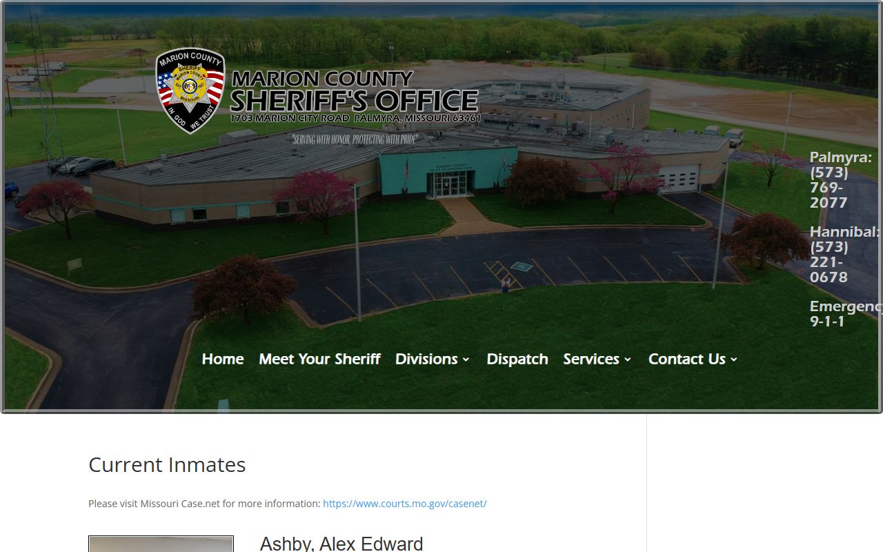 Marion County inmate records current inmate roster